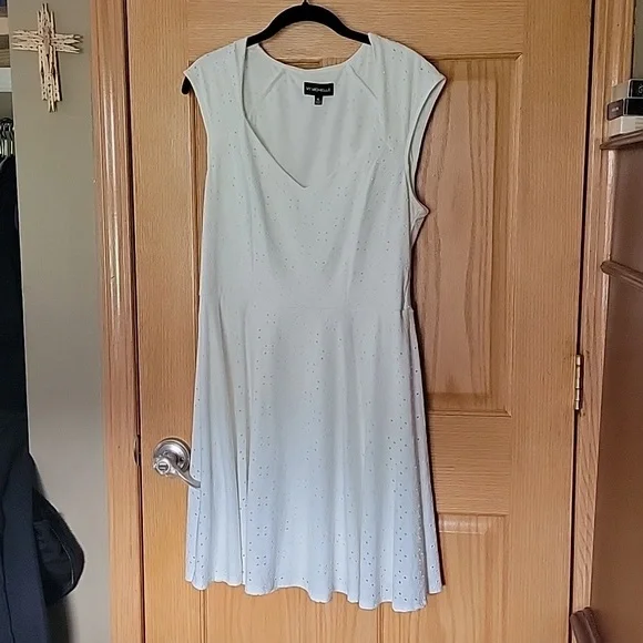 women's short white dresses Angy Short Dress – Retrofete main image 0